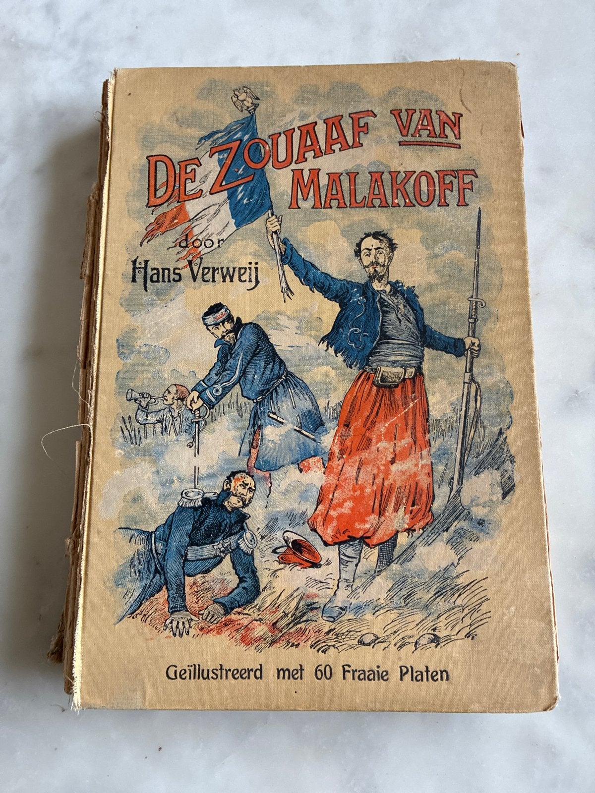 De Zouaaf van Malakoff - Hans Verweij (Geïllustreerd), Ophalen of Verzenden, Gelezen
