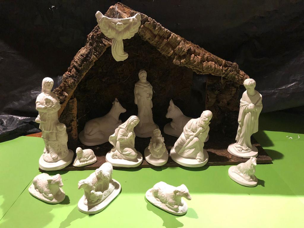 Kerststal, Diversen, Ophalen, Gebruikt