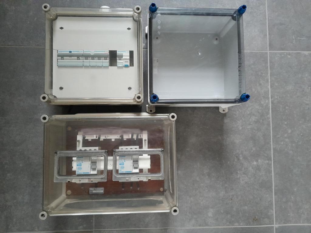 Verdeelkasten, groepenkasten met groepen en aardlekautomaten, Doe-het-zelf en Verbouw, Elektra en Kabels, Ophalen, Overige typen