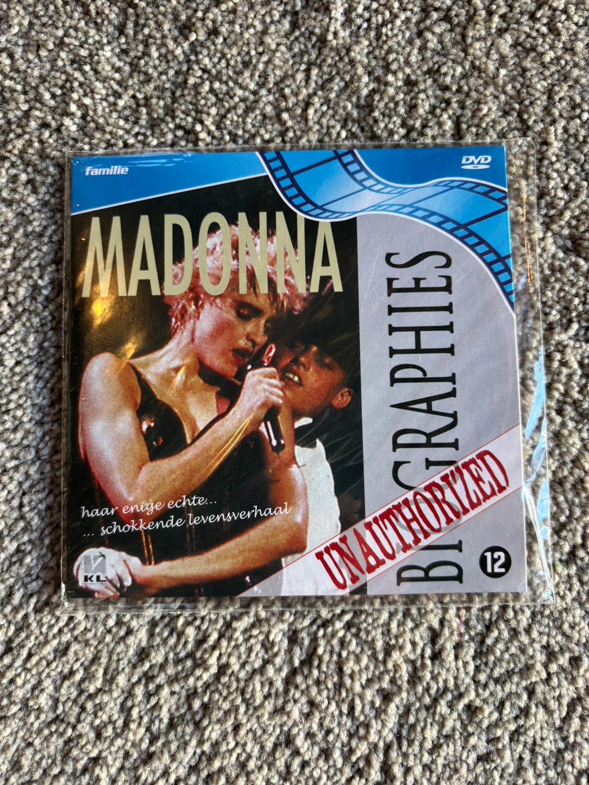 Dvd: Madonna - Biographies (nieuw, geseald!), Vanaf 12 jaar, Ophalen of Verzenden, Nieuw in verpakking, Documentaire
