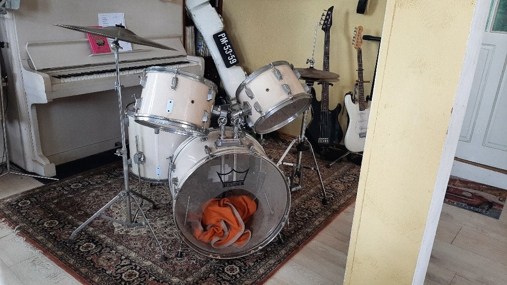 Drumstel voor beginner, Ophalen, Gebruikt, Overige merken