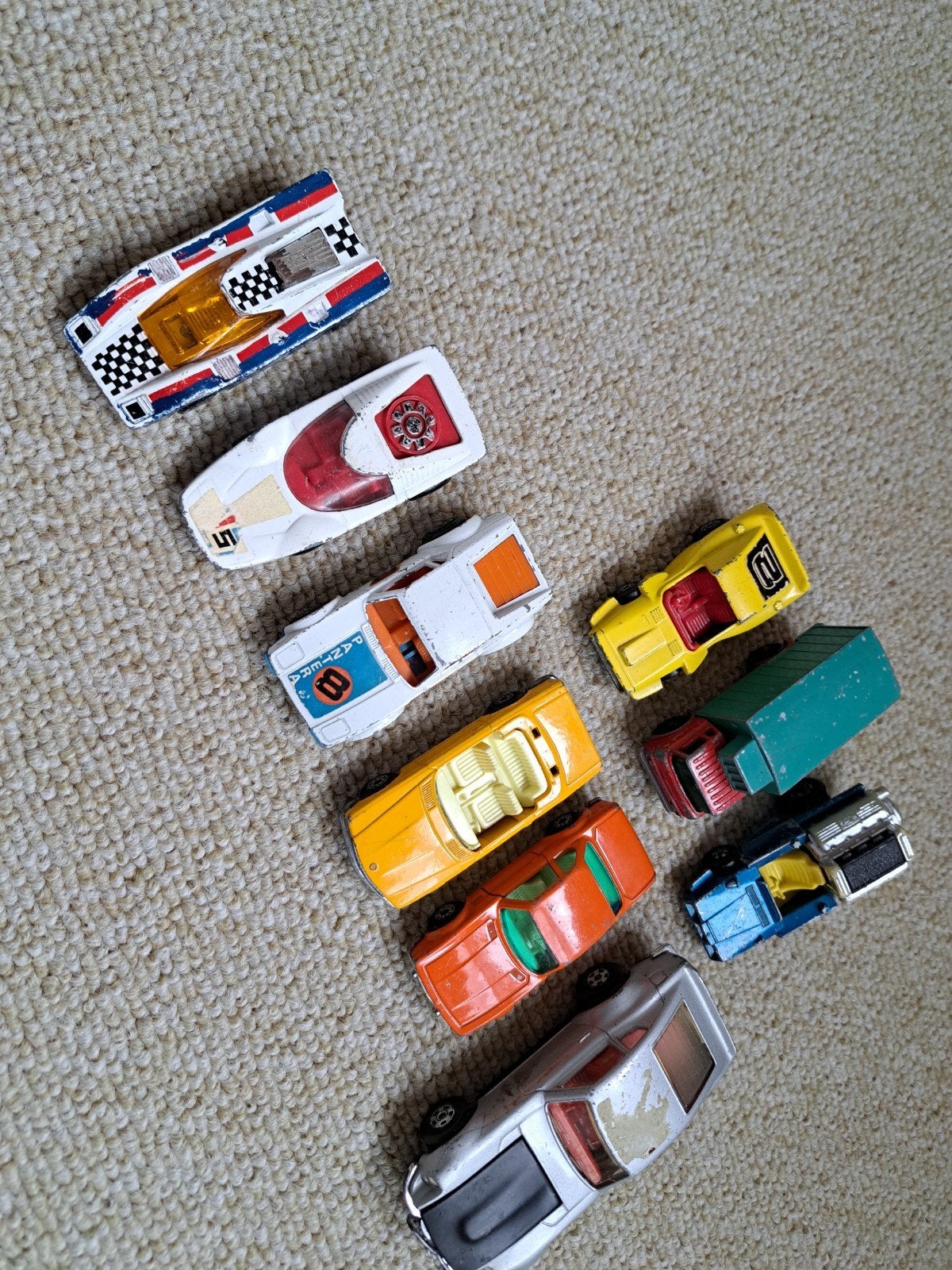 Verzameling Matchbox/Hot Wheels speelgoedauto's, Ophalen of Verzenden, Gebruikt, Overige typen