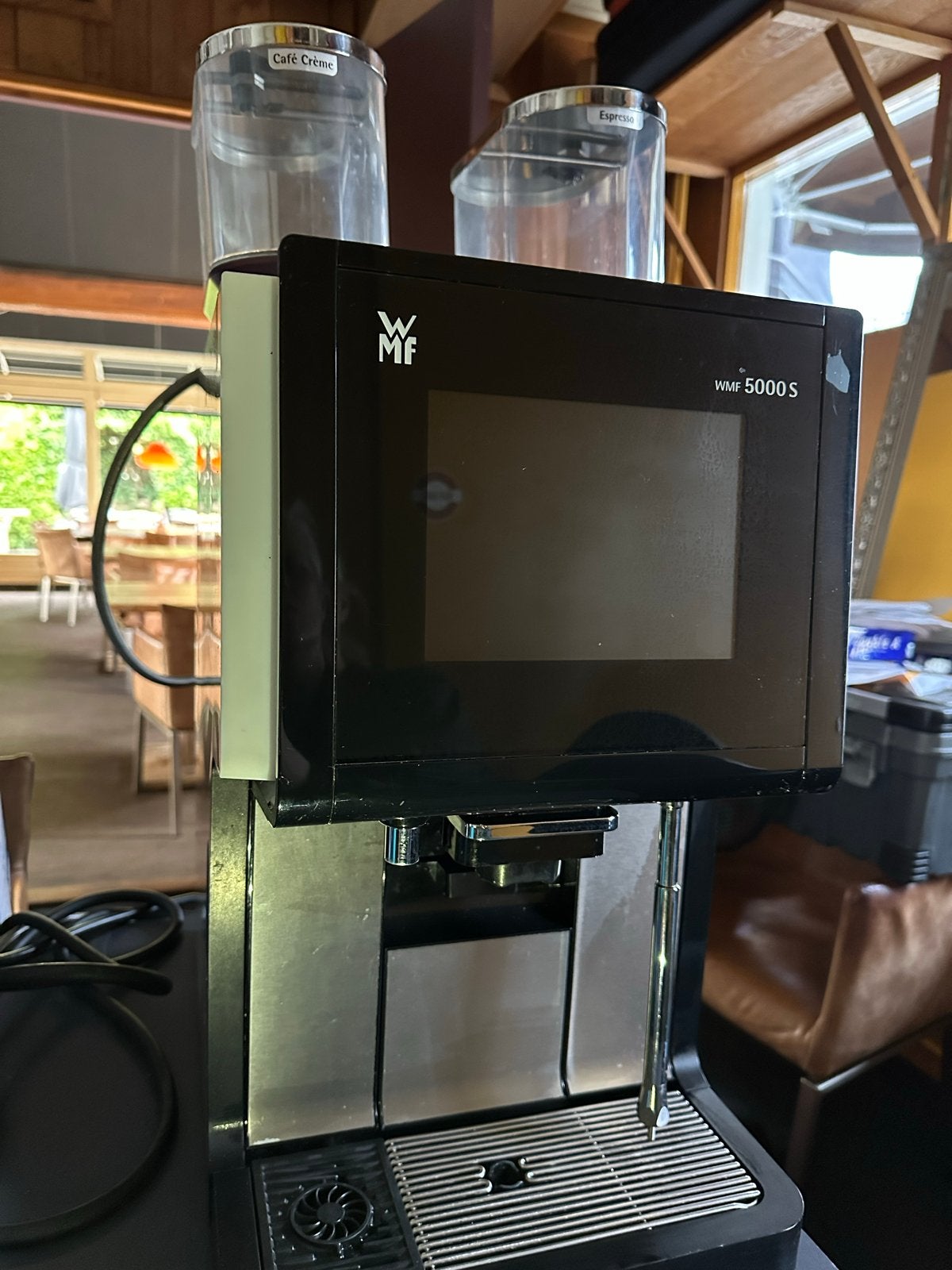WMF 5000 S Koffiemachine, Gebruikt, Koffiemachine, Koffiebonen, Ophalen