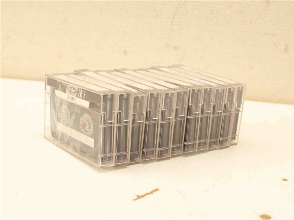 11 Maxell cassettebandjes 38211, Cd's en Dvd's, Ophalen of Verzenden, Gebruikt, Overige genres, 1 bandje