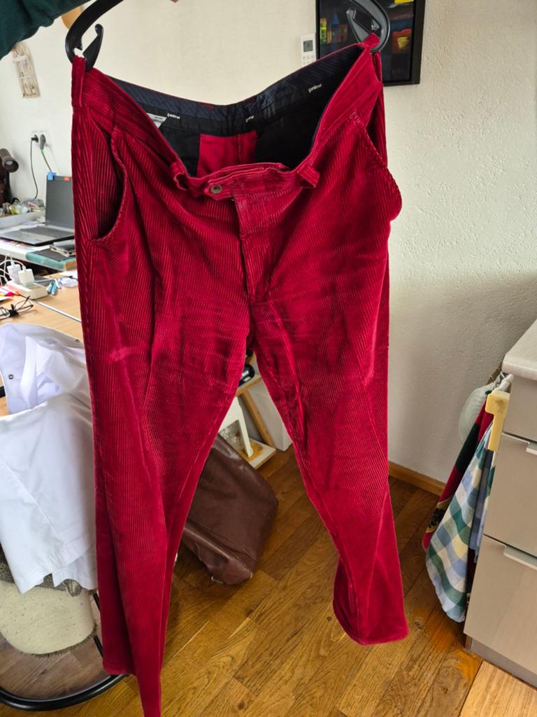 Heren broek rib, Maat 46/48 (XL) of groter, Ophalen of Verzenden, Zo goed als nieuw, Lang