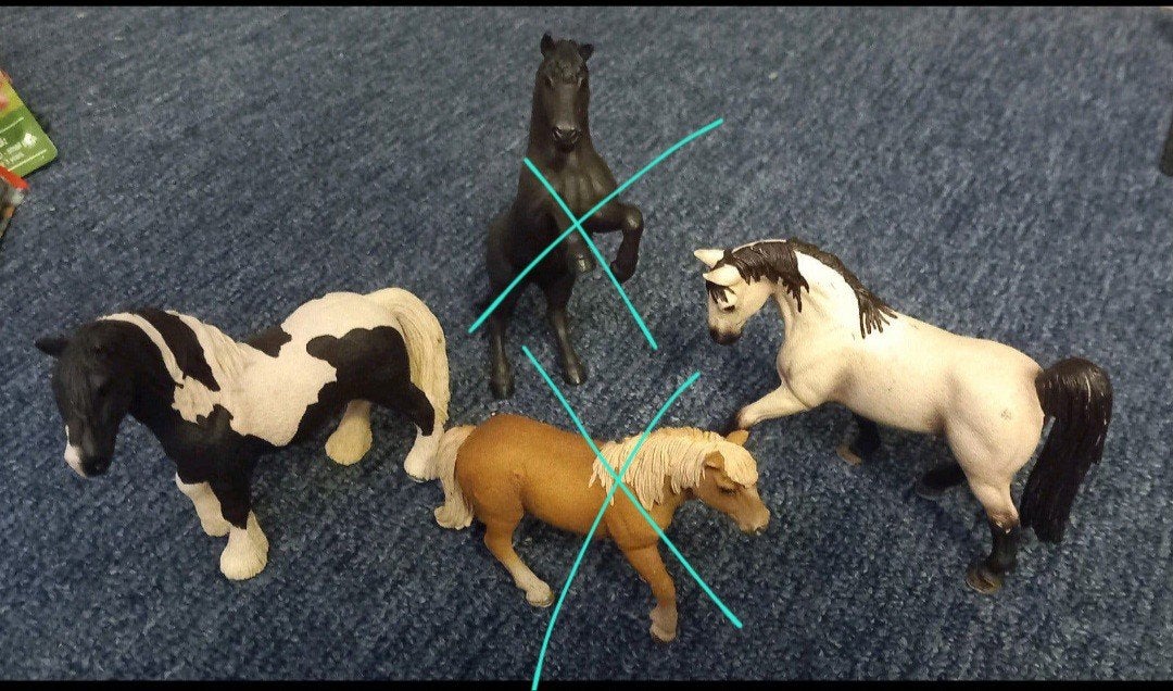schleich paarden, Verzamelen, Ophalen of Verzenden, Gebruikt, Paard, Beeldje of Figuurtje