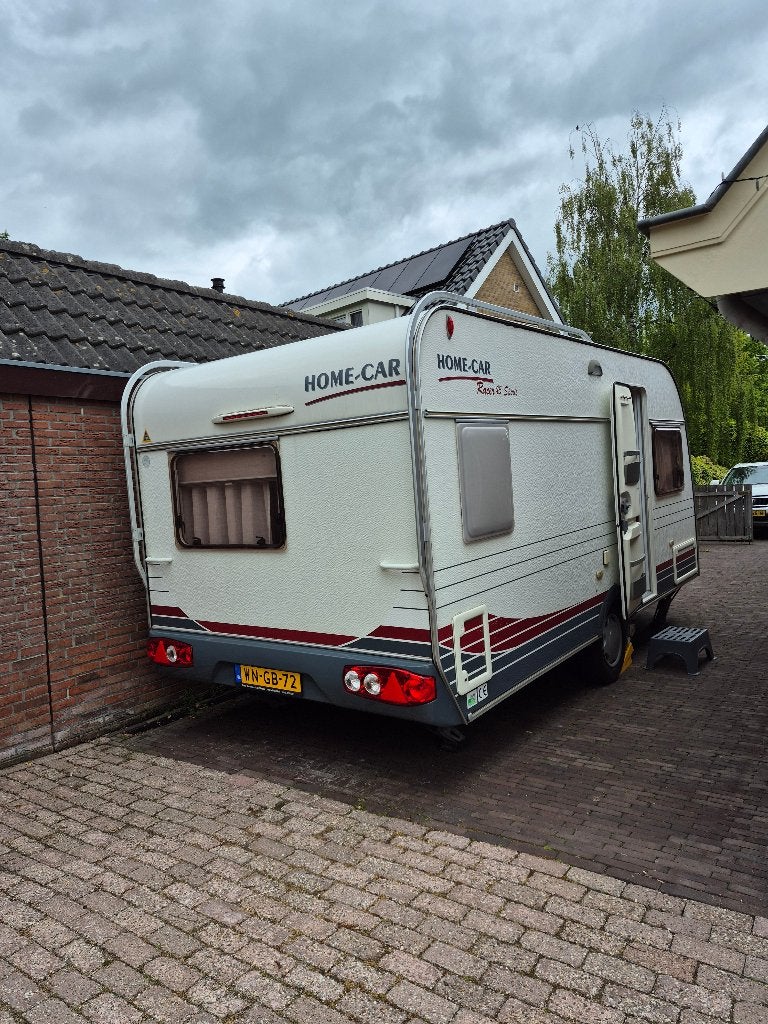 Te koop caravan home car Racer 45 spirit, Caravans en Kamperen, Caravans, Home-car, Omvormbare zithoek, Rondzit, Schokbreker