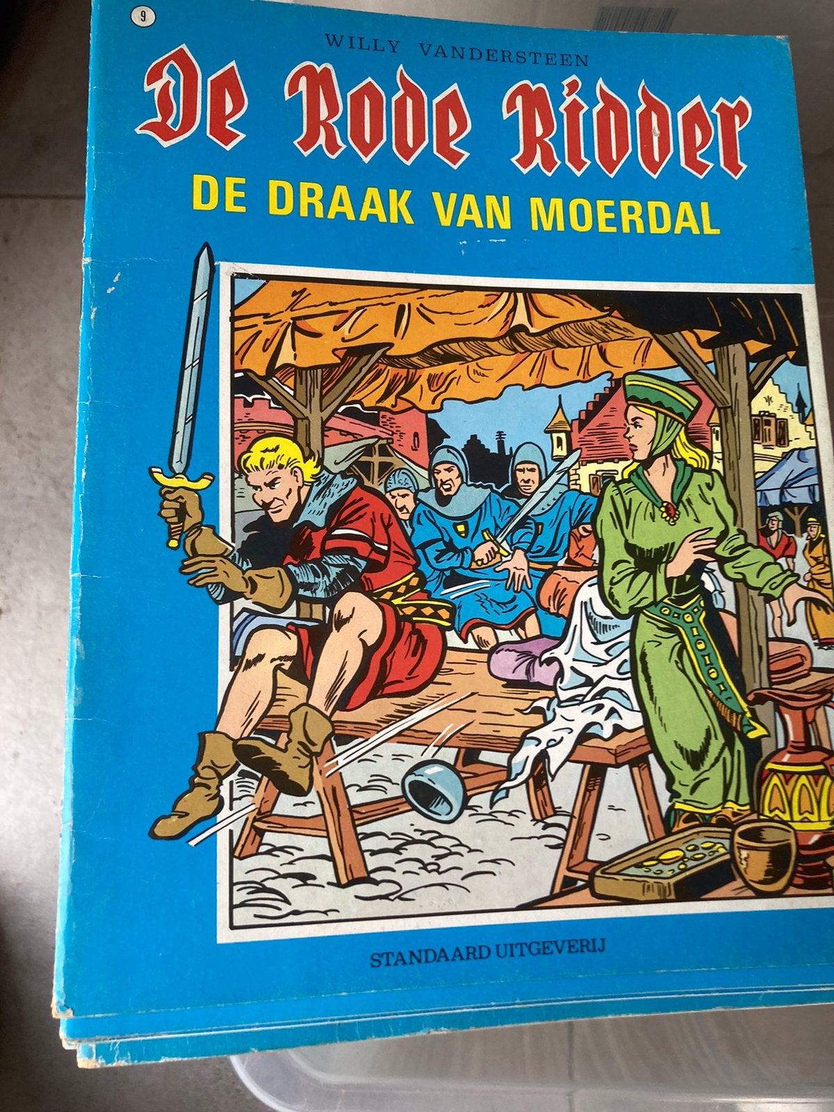 De rode ridder stripboeken, Meerdere stripboeken, Ophalen of Verzenden, Gelezen, Willy Vandersteen