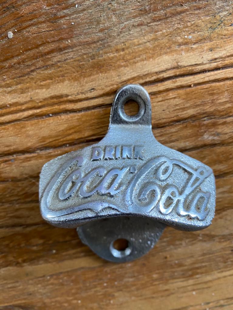 Coca cola opener, Ophalen, Zo goed als nieuw, Metaal