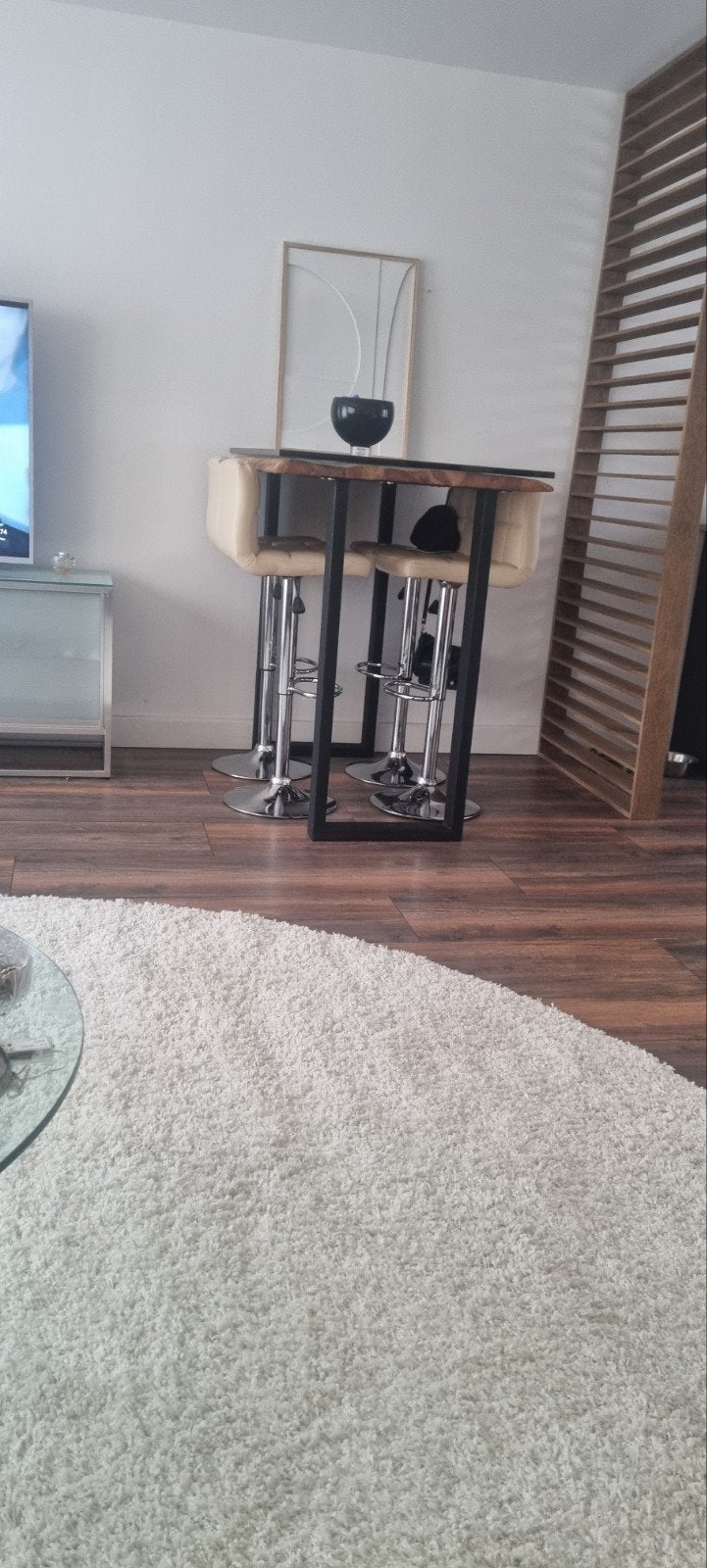 Tafelpoot, Ophalen, Rond, 50 tot 100 cm, 50 tot 100 cm