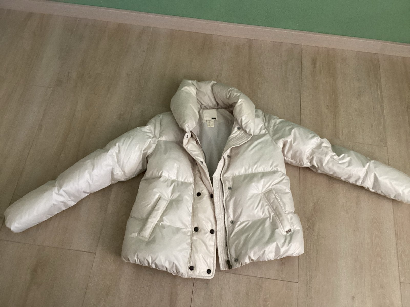 Levi's Dames Puffer Jas - Nieuwstaat, Ophalen, Nieuw, Maat 34 (XS) of kleiner, Wit