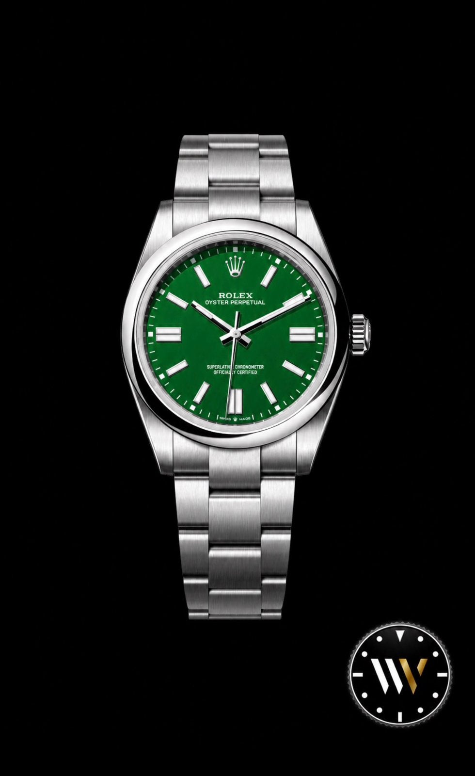 Rolex Oyster Perpetual 41mm 124300 10-2022 stickers Nieuw, Sieraden, Tassen en Uiterlijk, Ophalen, Staal, Polshorloge, Nieuw
