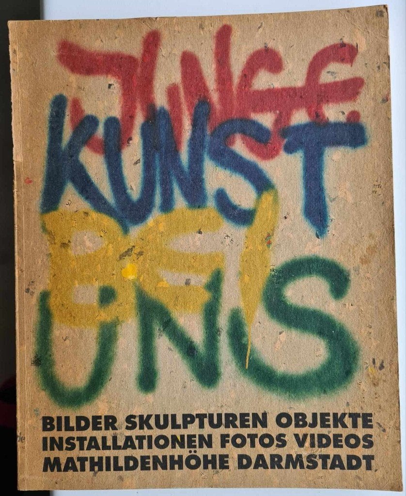 Junge Kunst bei uns : Bilder, Skulpturen, Objekte, Installat, Ophalen of Verzenden, Zo goed als nieuw, Schilder- en Tekenkunst