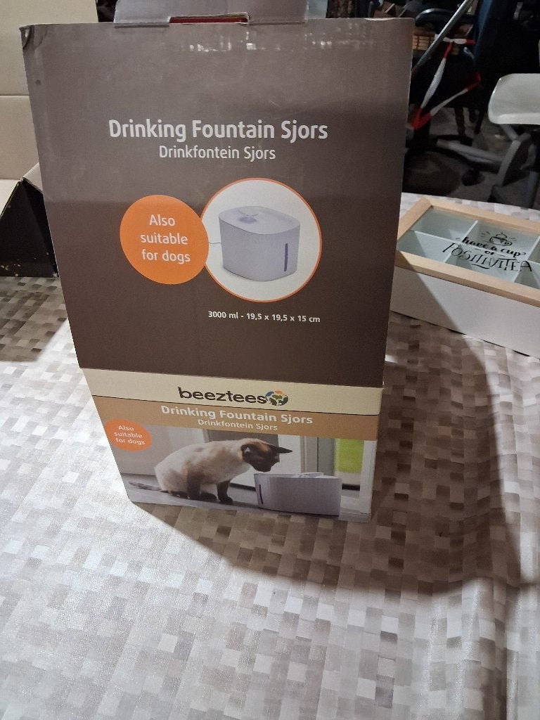 Beeztees Drink Fontain Sjors voor Katten, Ophalen, Nieuw