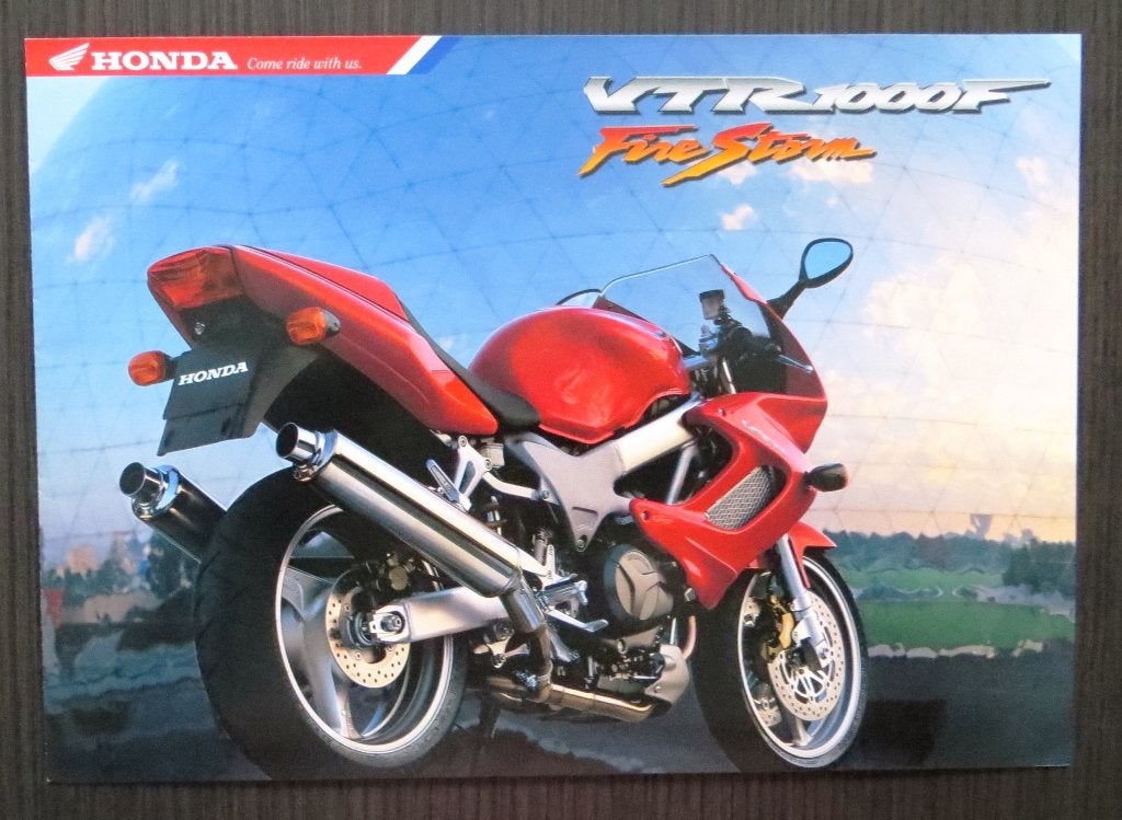 Folder Honda VTR 1000F (ED) FireStorm - ca 1999 - 6 blz (NL), Verzenden, Honda