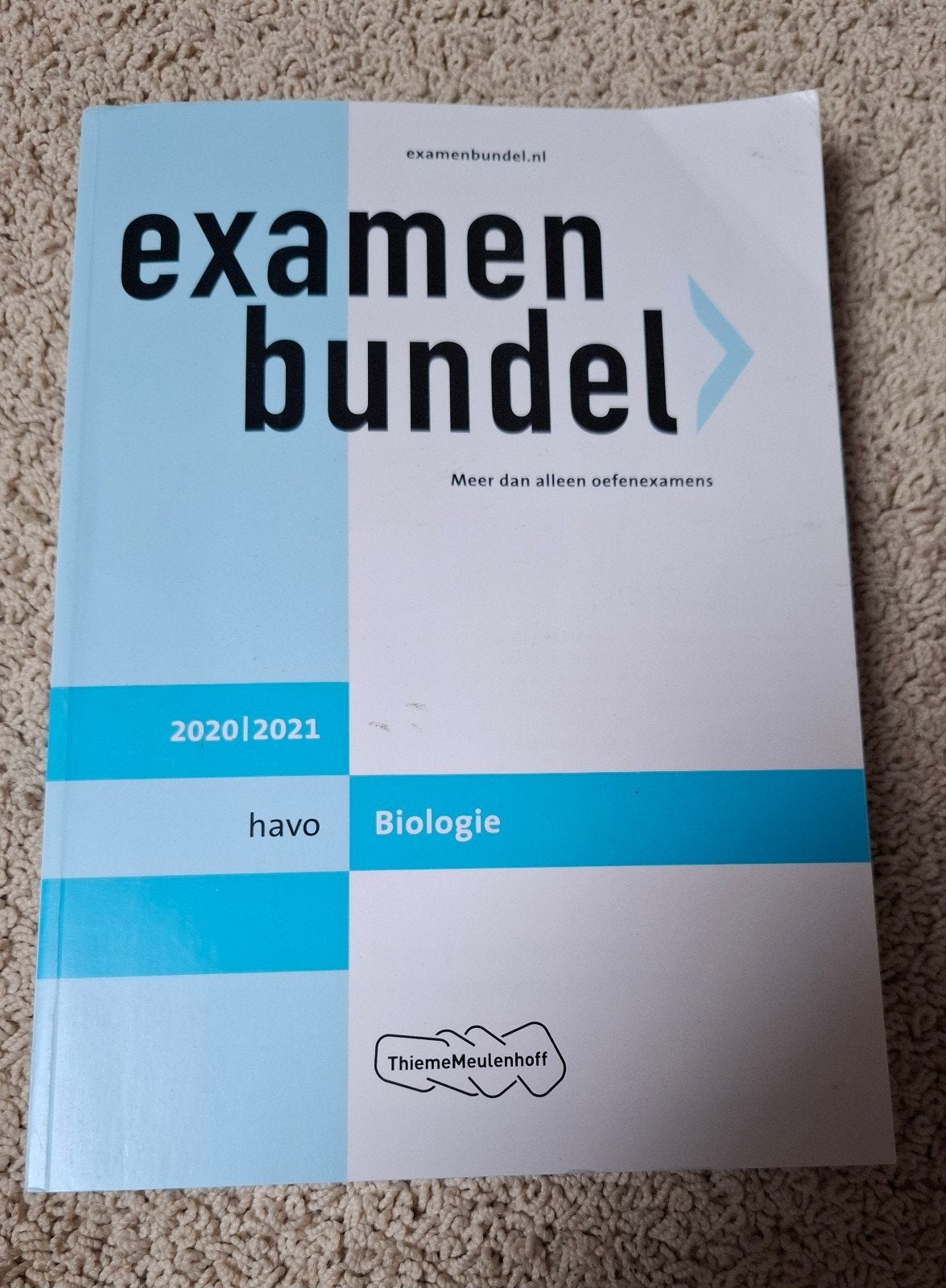 Examenbundel HAVO Biologie 2020/2021, Ophalen of Verzenden, Zo goed als nieuw, HAVO, Biologie