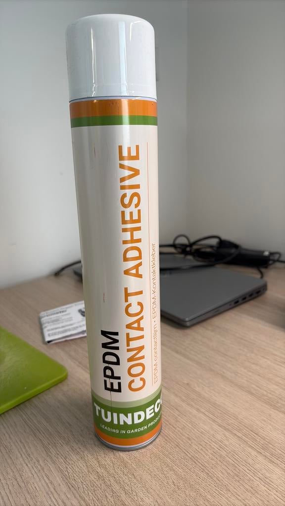 EPDM lijm tuindeco 750ml, Minder dan 4 cm, Overige materialen, Ophalen of Verzenden, Zo goed als nieuw