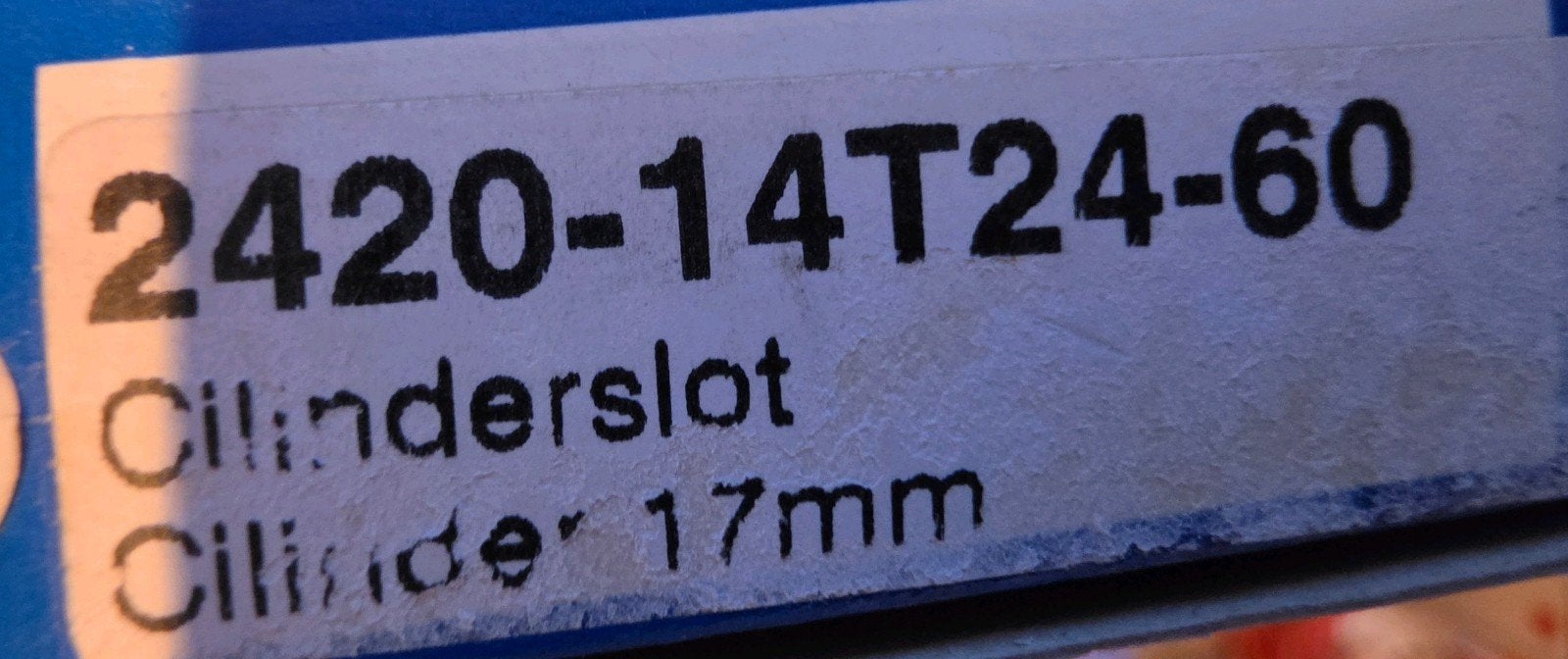 LIPS Cilinderslot 2420-14T24-60 - Nieuw in doos, Ophalen of Verzenden