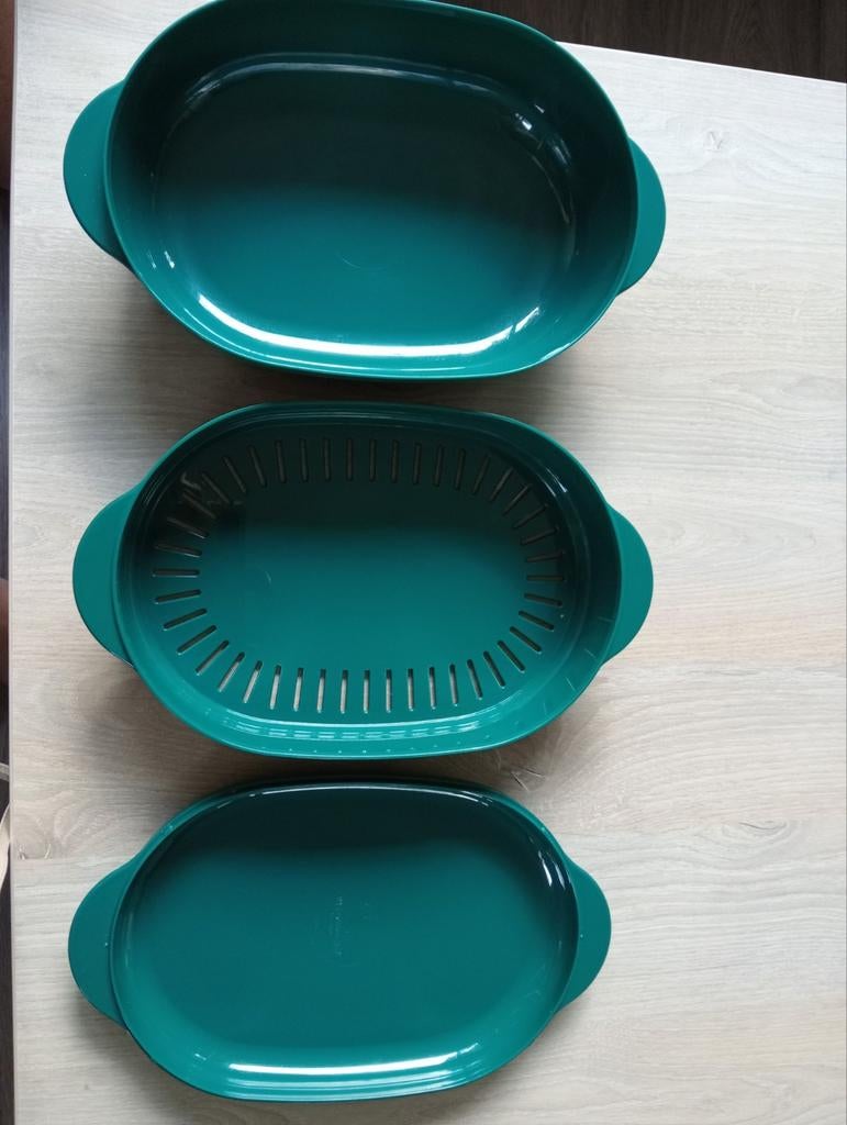 Tupperware micro plus set, Huis en Inrichting, Keuken | Tupperware, Ophalen of Verzenden, Nieuw, Schaal