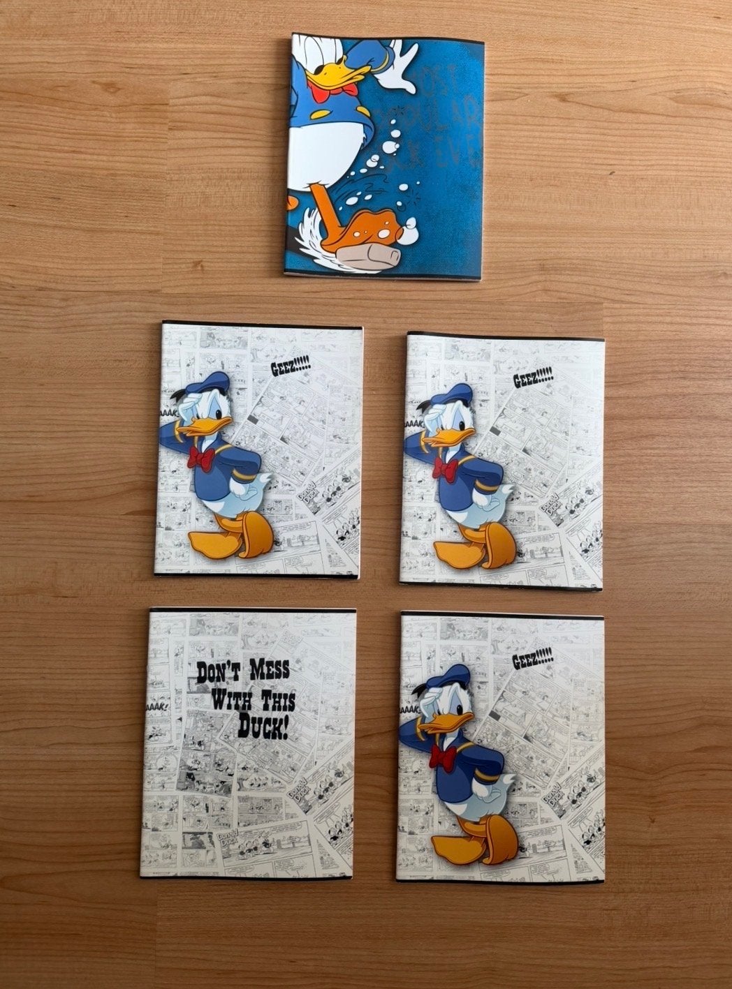 Donald Duck schriften A5 - Disney, Verzamelen, Disney, Ophalen, Donald Duck, Zo goed als nieuw, Papier, Kaart of Schrift