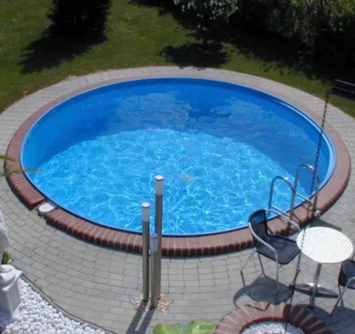 Zwembad liner / binnenfolie  Ø 500 x 150 cm [Nieuw in doos], Ophalen, Nieuw