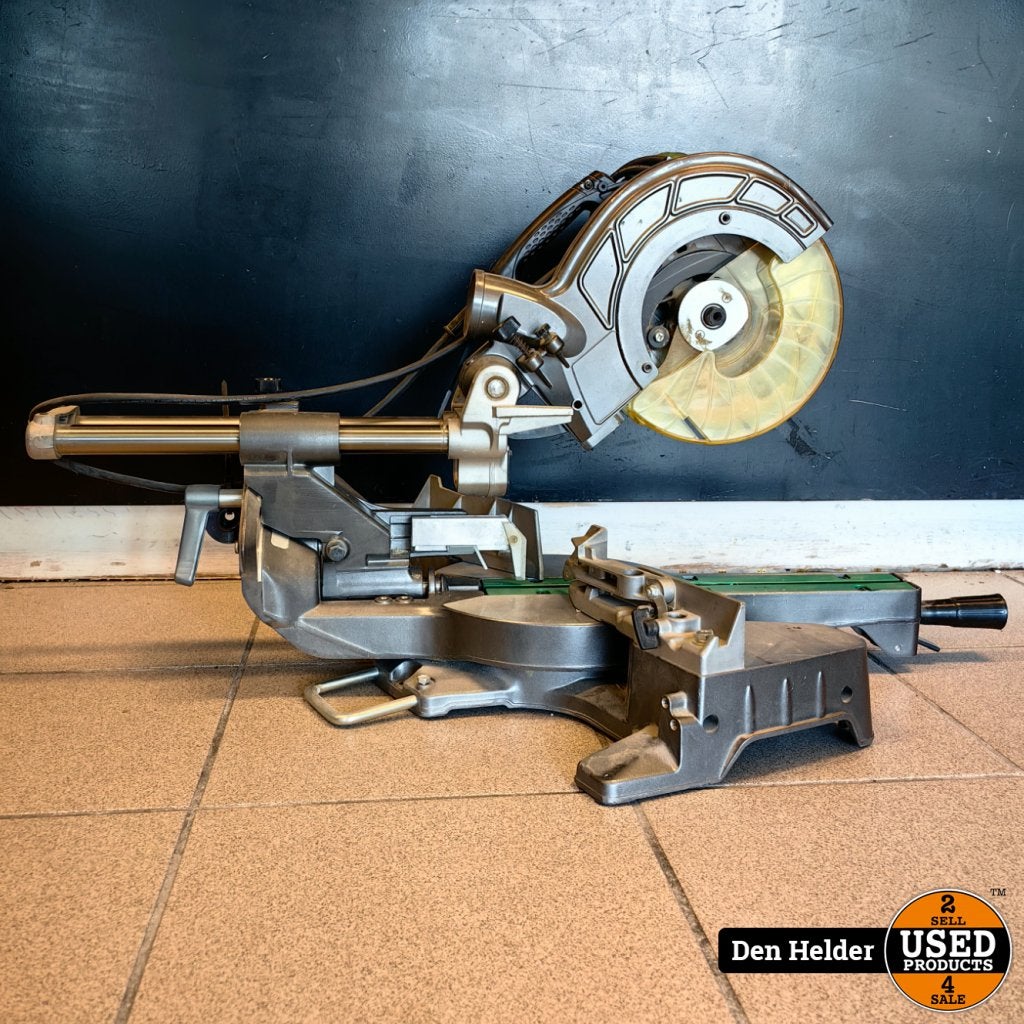 Hikoki C8FSE 1050W Afkortzaagmachine - In Goede Staat, Doe-het-zelf en Verbouw, Gereedschap | Zaagmachines, Gebruikt