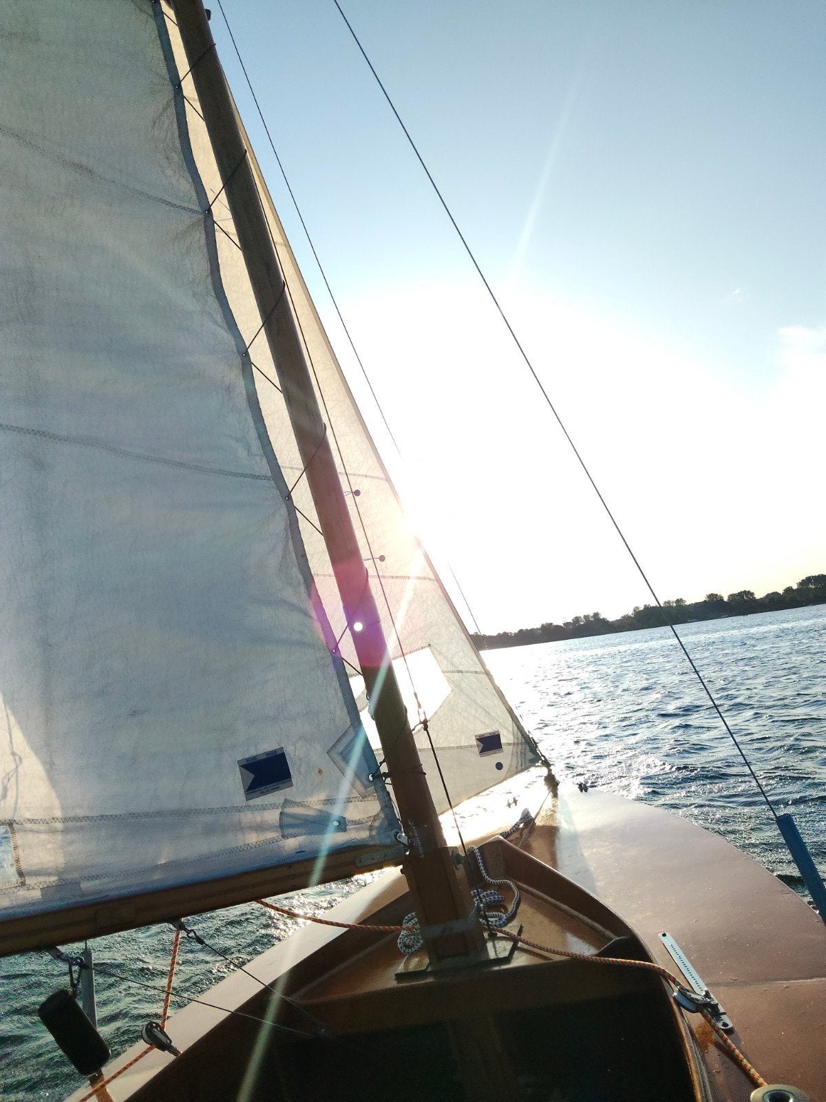 Leuke 16 m2 / BM, Watersport en Boten, Gebruikt, 2 m, Hout, Buitenboordmotor
