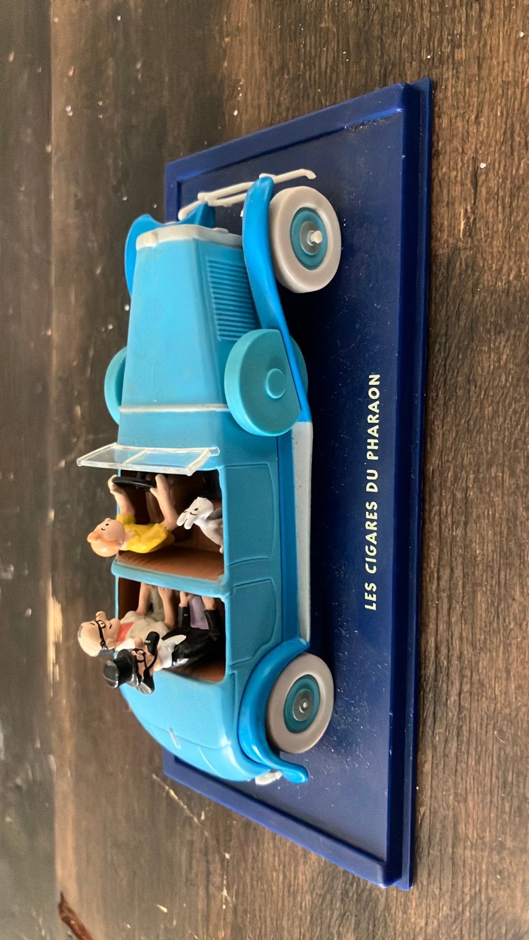 Kuifje auto: De sigaren van de farao, Ophalen of Verzenden, Kuifje, Zo goed als nieuw, Beeldje of Figuurtje