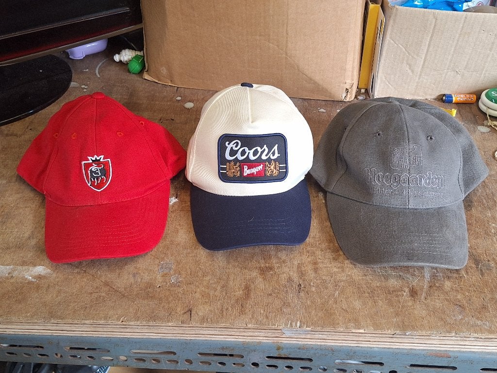 Baseball caps Jupiler Hoegaarden en Coors bier mooie staat, Verzamelen, Biermerken, Ophalen of Verzenden, Zo goed als nieuw, Jupiler