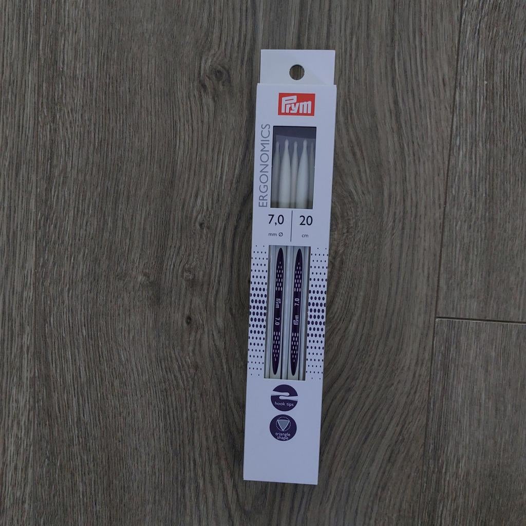 Prym breinaald dubbele punt 7.0 mm 20 cm., Ophalen of Verzenden, Nieuw, Breien, Naald