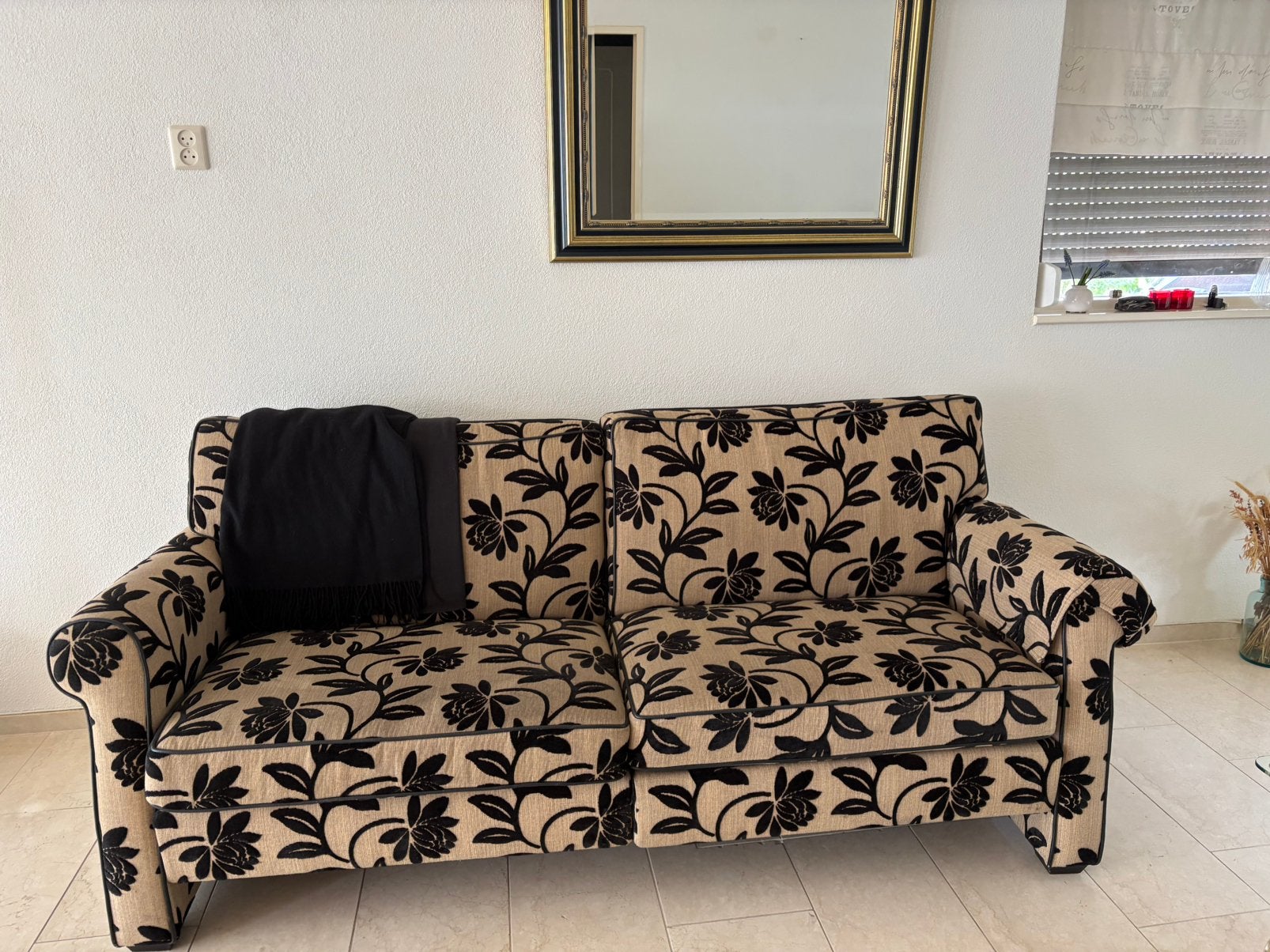 Bank, Ophalen, Gebruikt, Driepersoons, 75 tot 100 cm