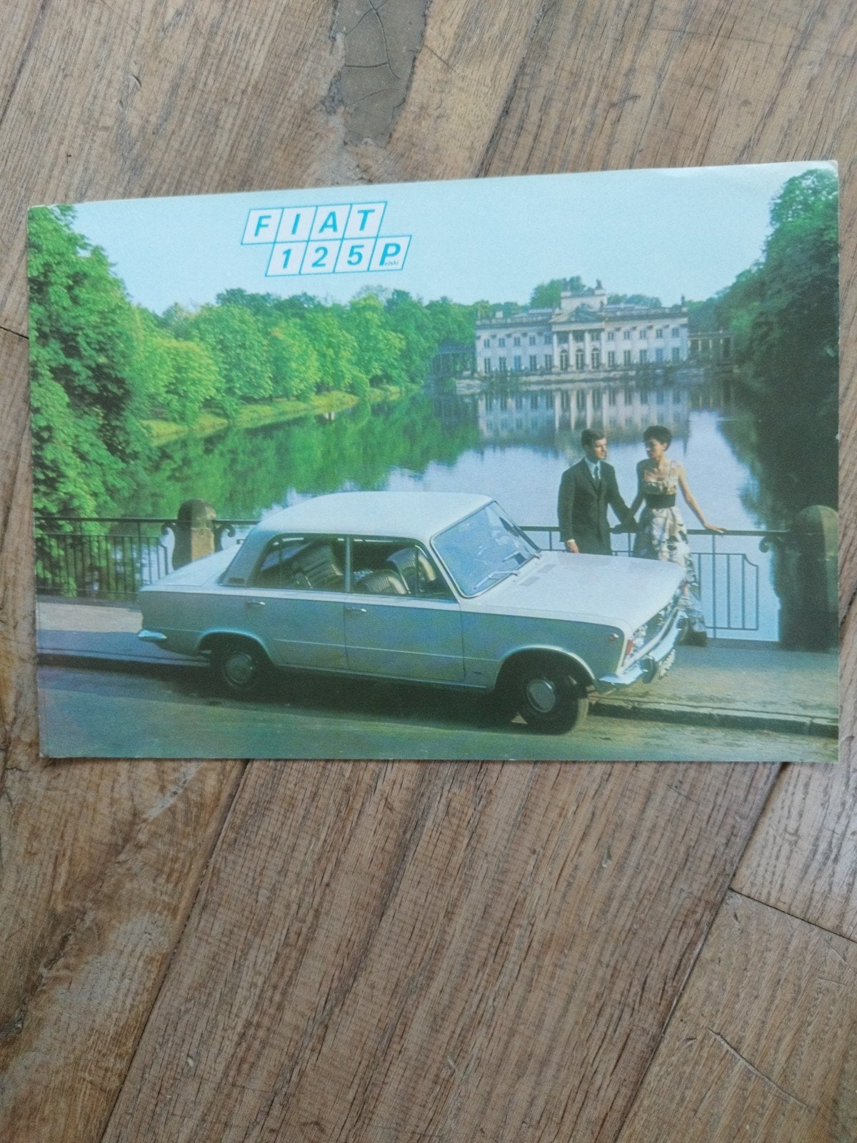 Fiat 125P brochure uit 1967 - Nederlands, 6 pagina's, Ophalen of Verzenden, Zo goed als nieuw, Overige merken, Fiat