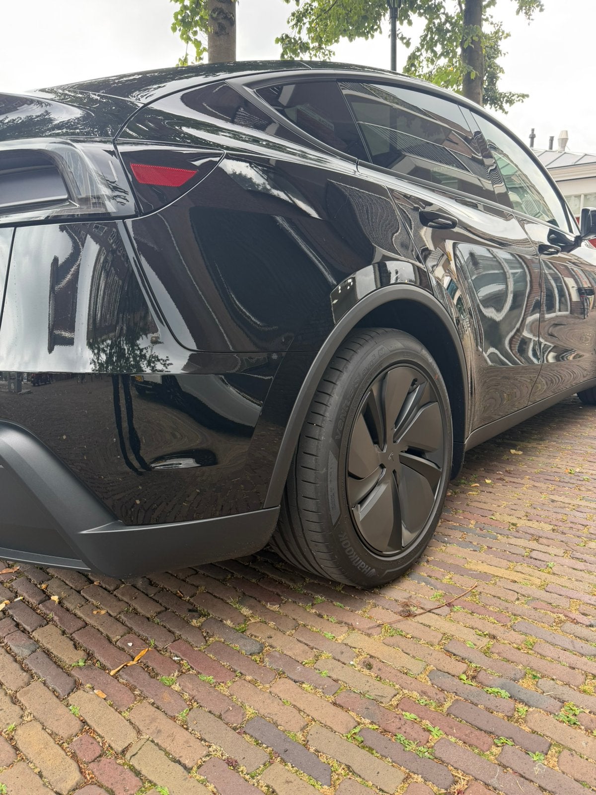 Tesla Crossflow velgen 19 inch, Auto-onderdelen, Banden en Velgen, Gebruikt, 255 mm, Banden en Velgen, Personenwagen