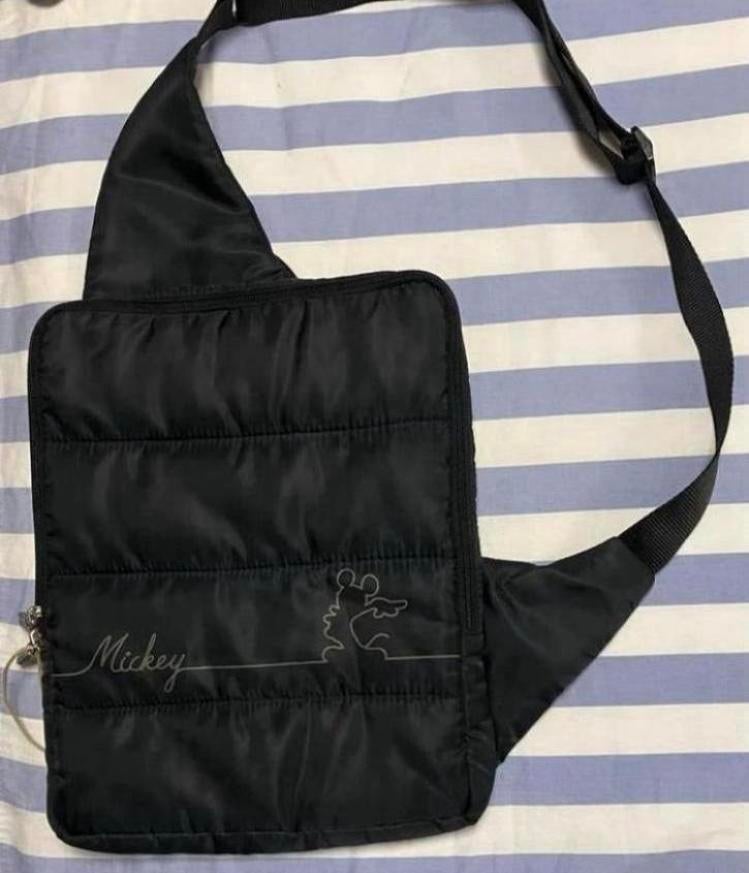 Mickey Mouse tas nieuw, Ophalen of Verzenden, Nieuw, Zwart, Overige merken