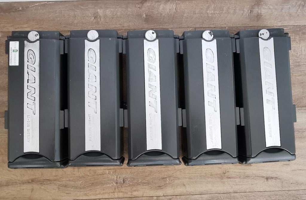 Te Koop : Giant Twist fiets accu's 26V en lader, Ophalen of Verzenden, Gebruikt
