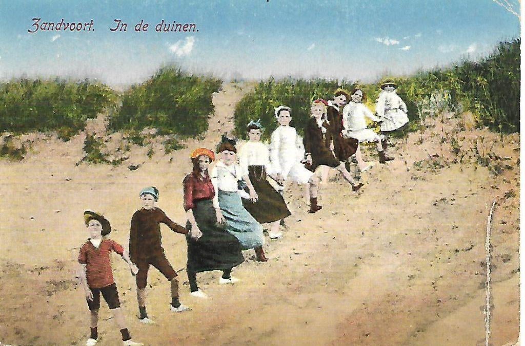 Zandvoort- -In de duinen., Verzenden, Voor 1920, Ongelopen, Noord-Holland
