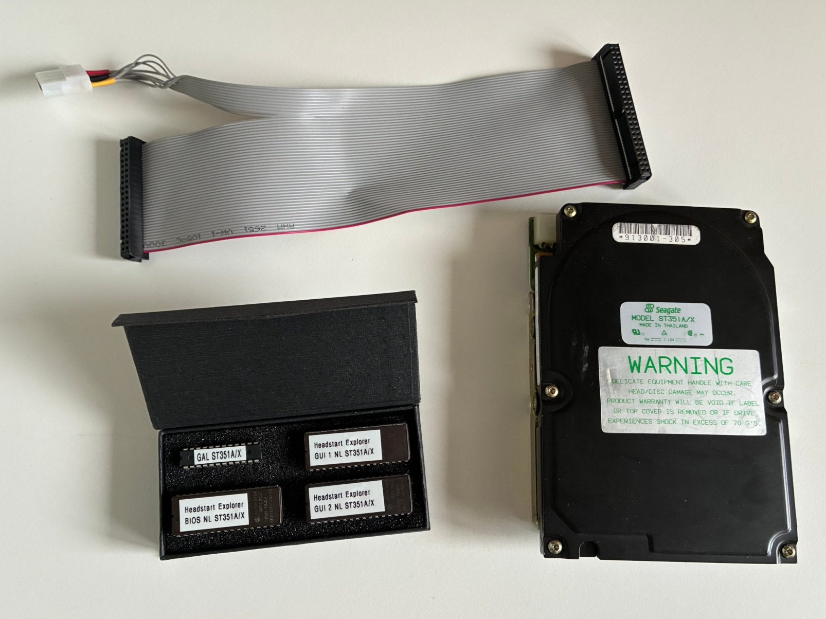 Headstart Explorer Harddisk en floppy kit (Seagate ST351A/X), Computers en Software, Ophalen, Vendex Headstart