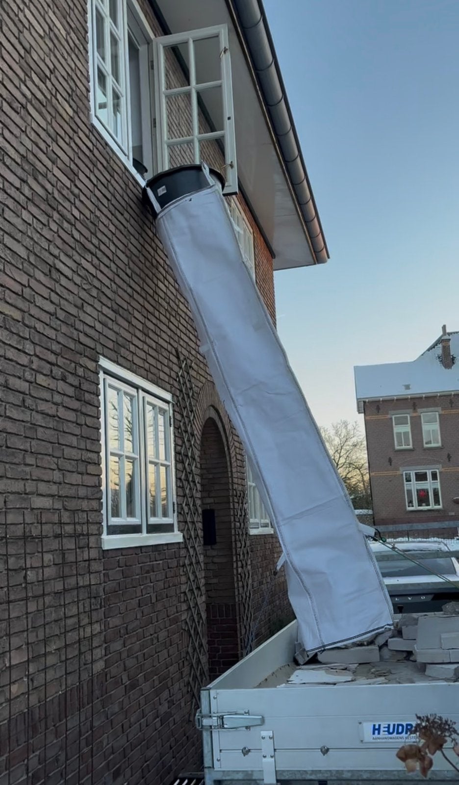 Stortslurf met vulkoker 1x gebruikt, als nieuw!, Ophalen, Zo goed als nieuw