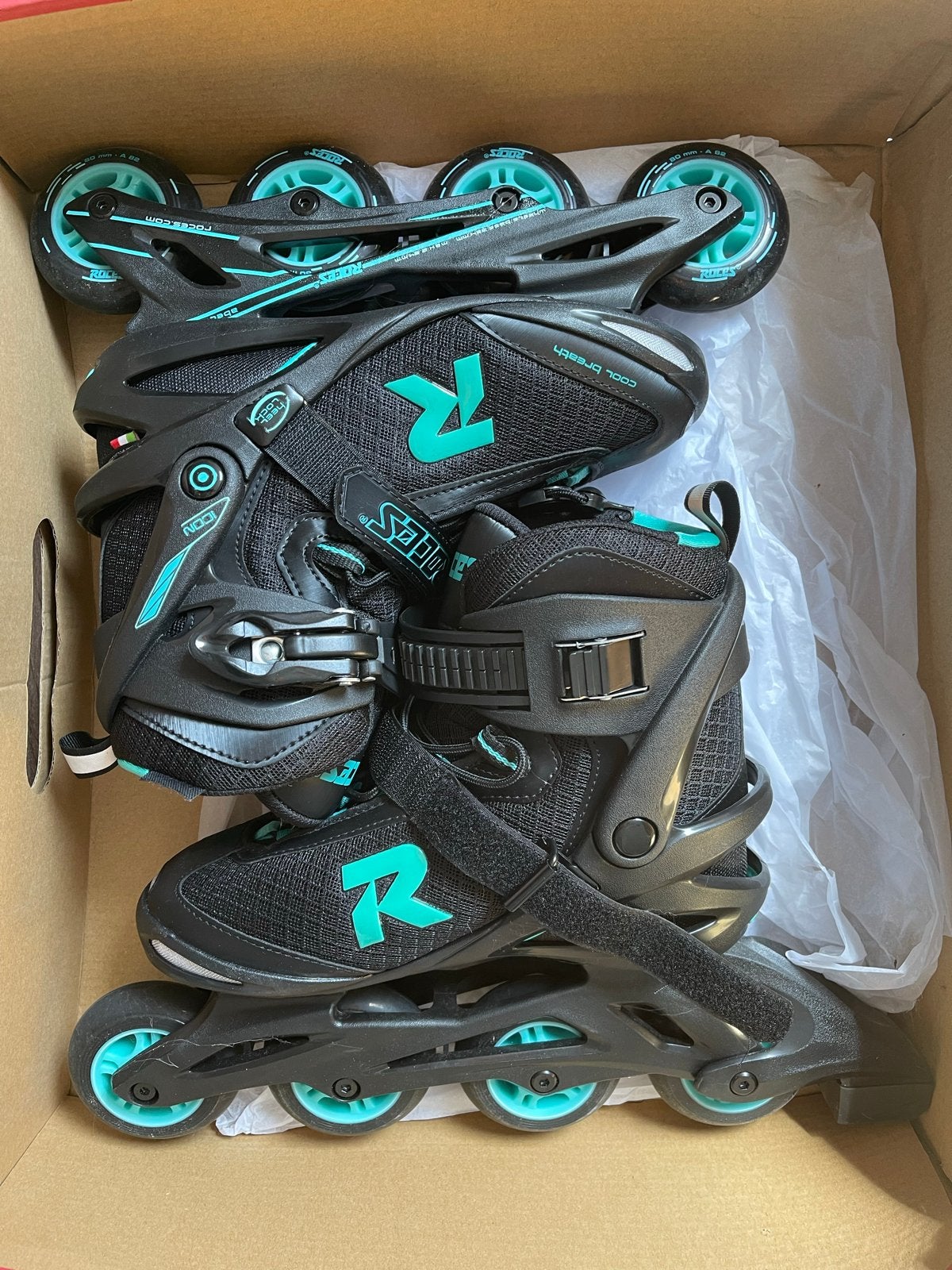 Roces Icon W Skeelers - Maat 40, Z.G.A.N., Sport en Fitness, Skeelers, Roces, Ophalen of Verzenden, Zo goed als nieuw, Inline skates 4 wielen