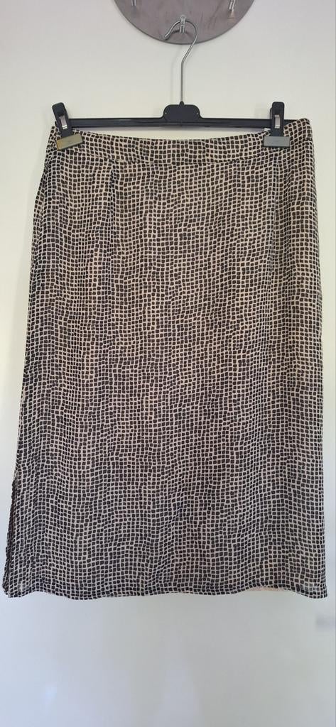 Mooie Gerry Weber zomerrok viscose met splitten mt 44, Overige kleuren, Maat 42/44 (L), Ophalen of Verzenden, Gerry Weber