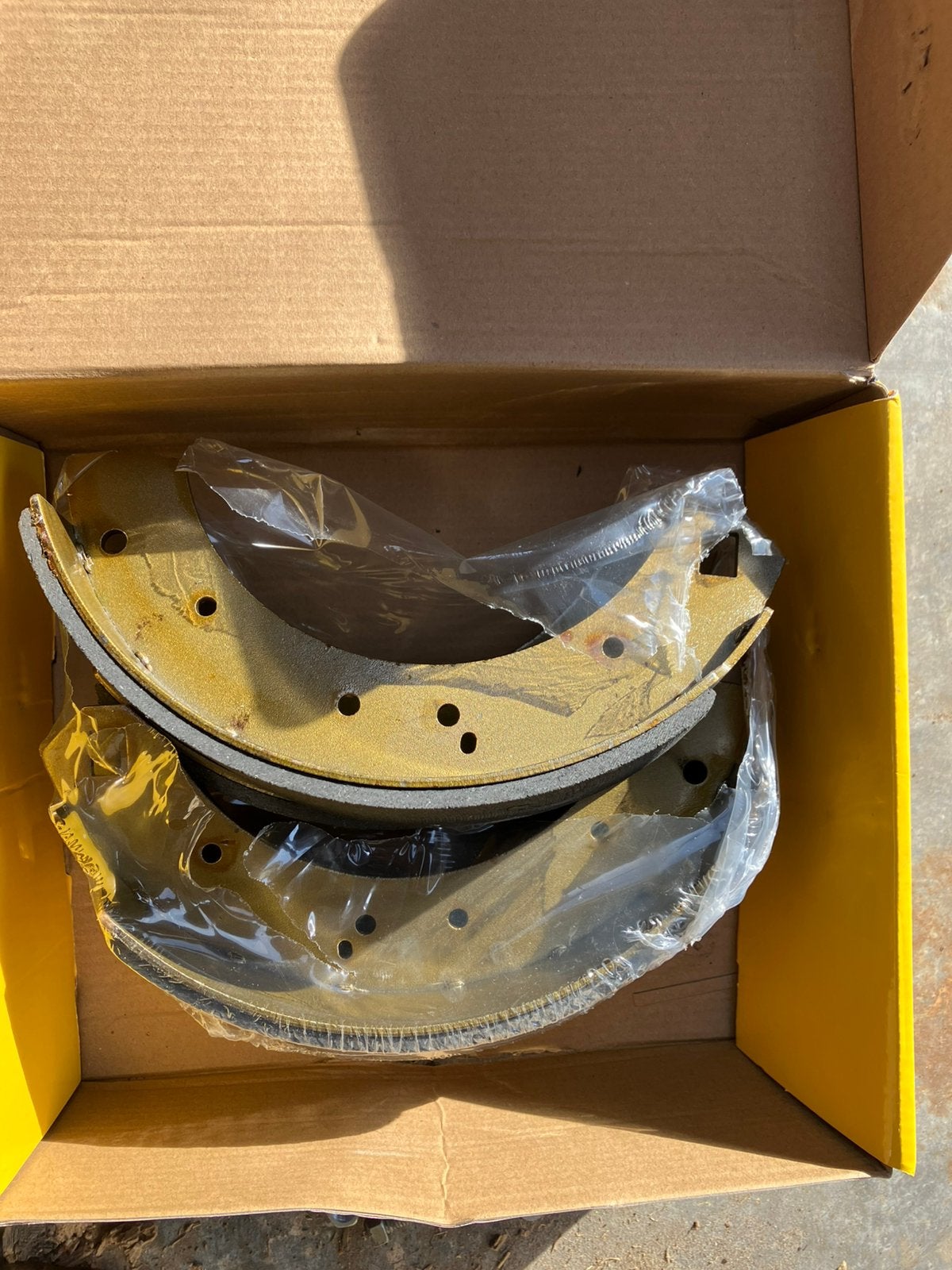 505351X4 10inch remschoenen Girling, Auto-onderdelen, Ophalen of Verzenden, Nieuw, Triumph