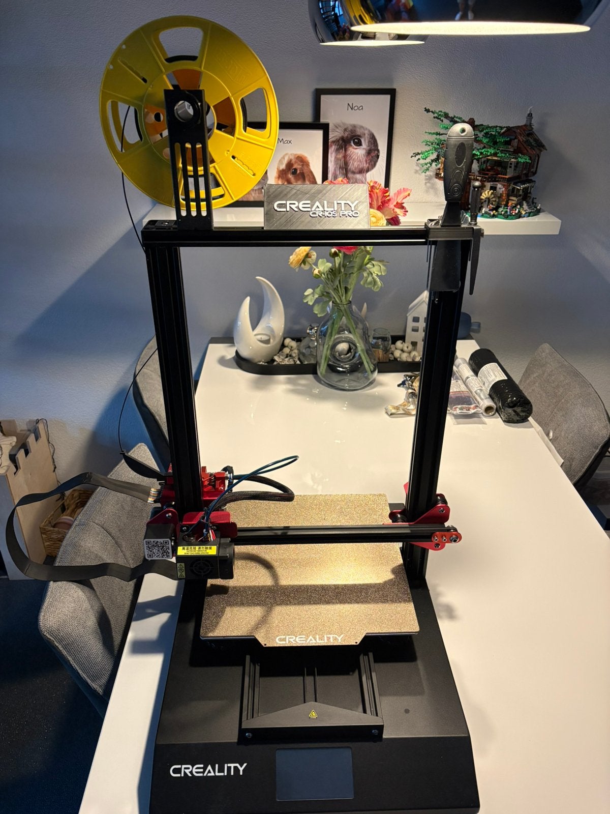 Creality CR10S Pro 3d printer zgan, Ophalen, Zo goed als nieuw, Filament