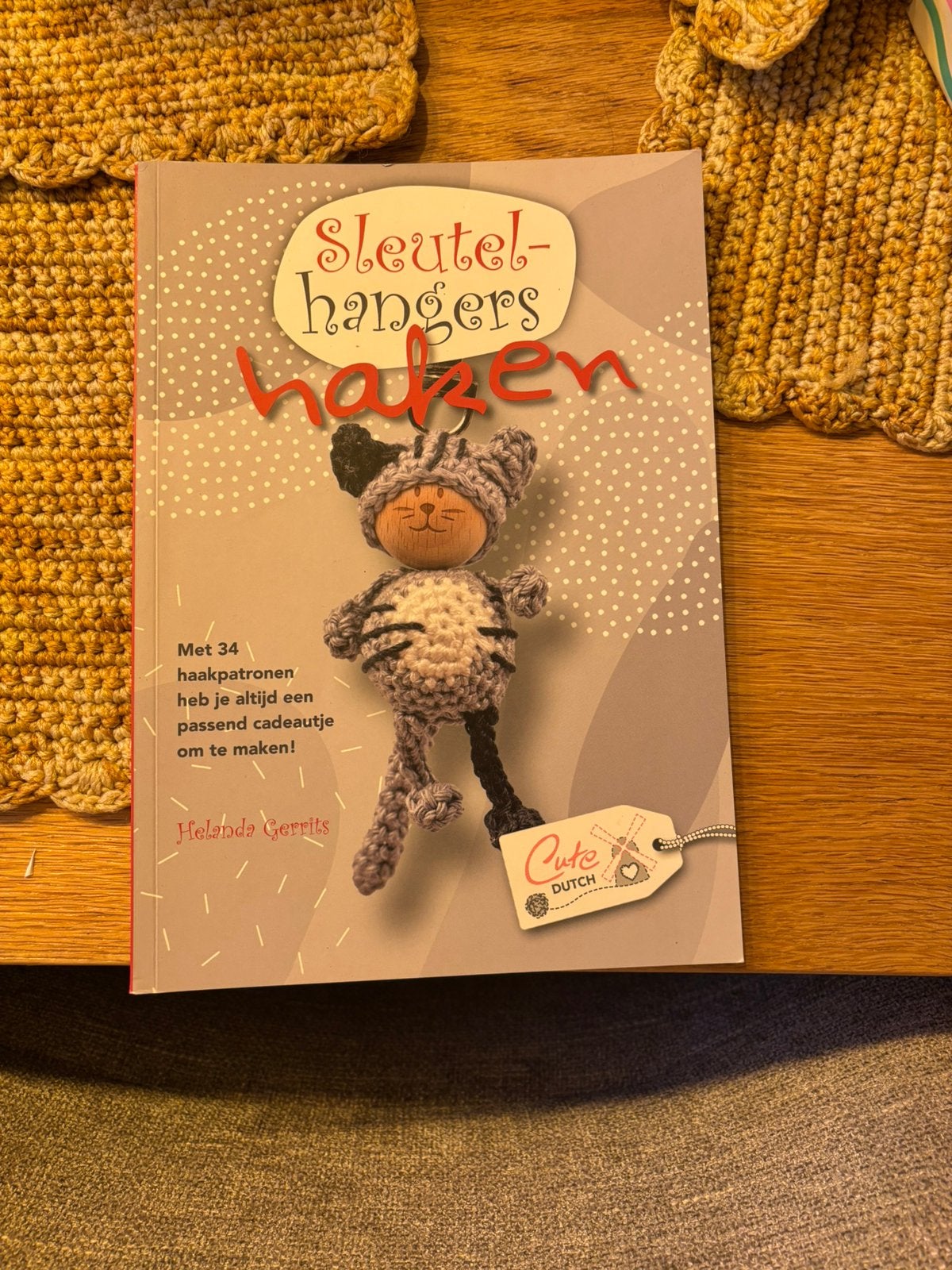 Sleutel hanger haken, Verzenden, Zo goed als nieuw, Haken, Patroon of Boek