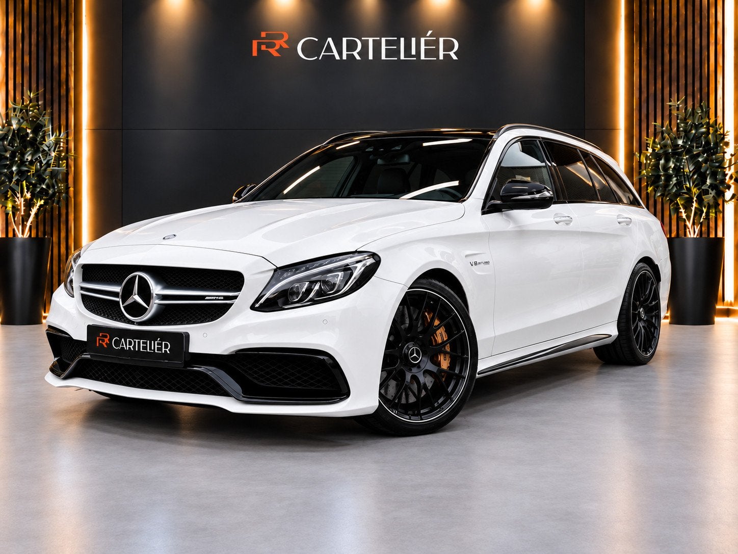 Mercedes C-klasse Estate AMG 63 S 510PK V8 BiTurbo | Pano |, Auto's, Automaat, Achterwielaandrijving, Gebruikt, Met garantie (alle)