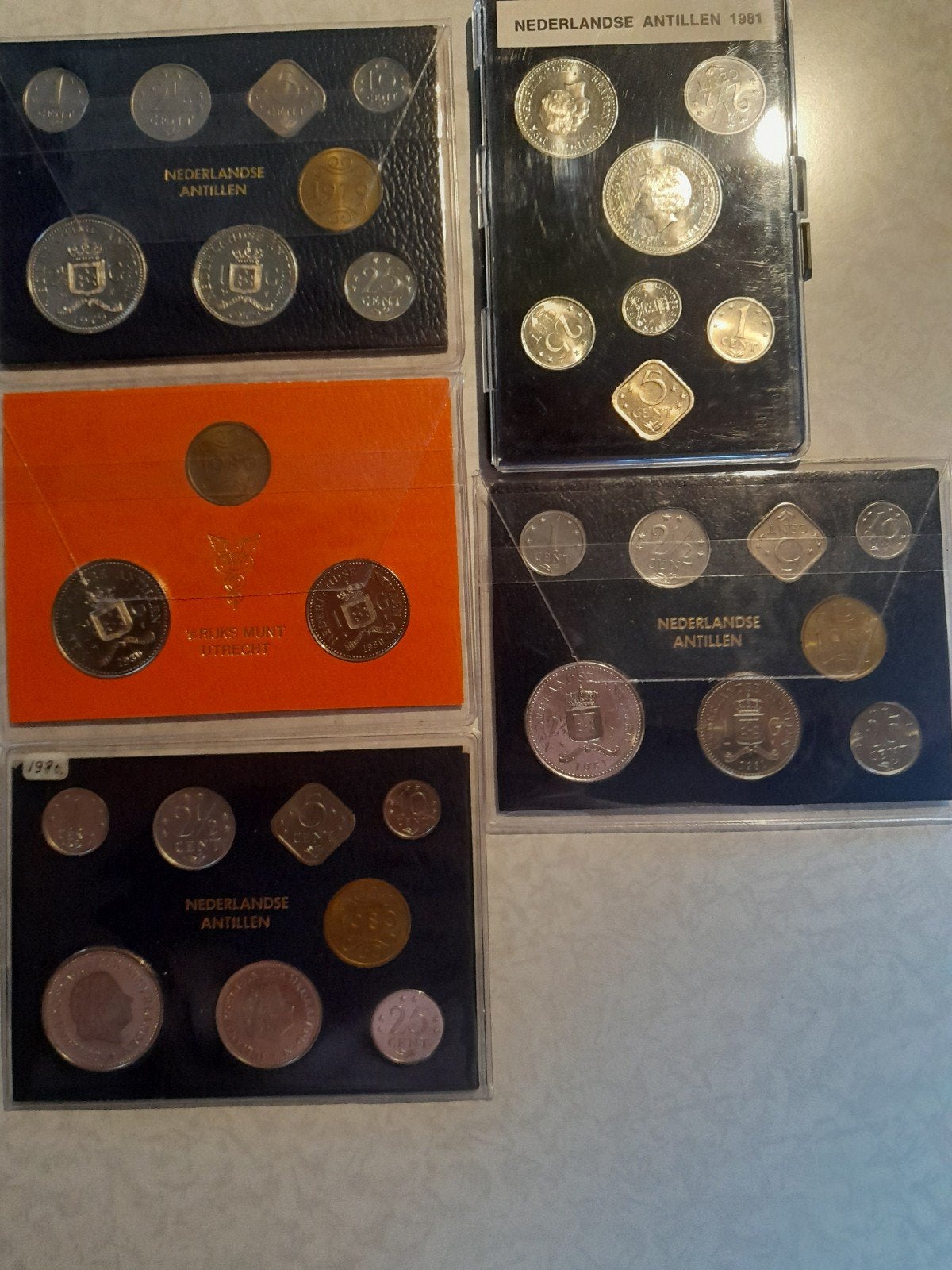 fdc muntset Nederlandse Antillen, Ophalen