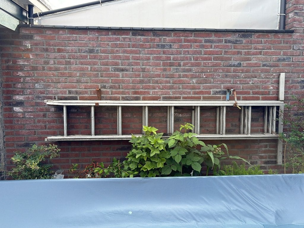 Ladder, Doe-het-zelf en Verbouw, Ophalen, Gebruikt, Ladder, Opvouwbaar of Inschuifbaar