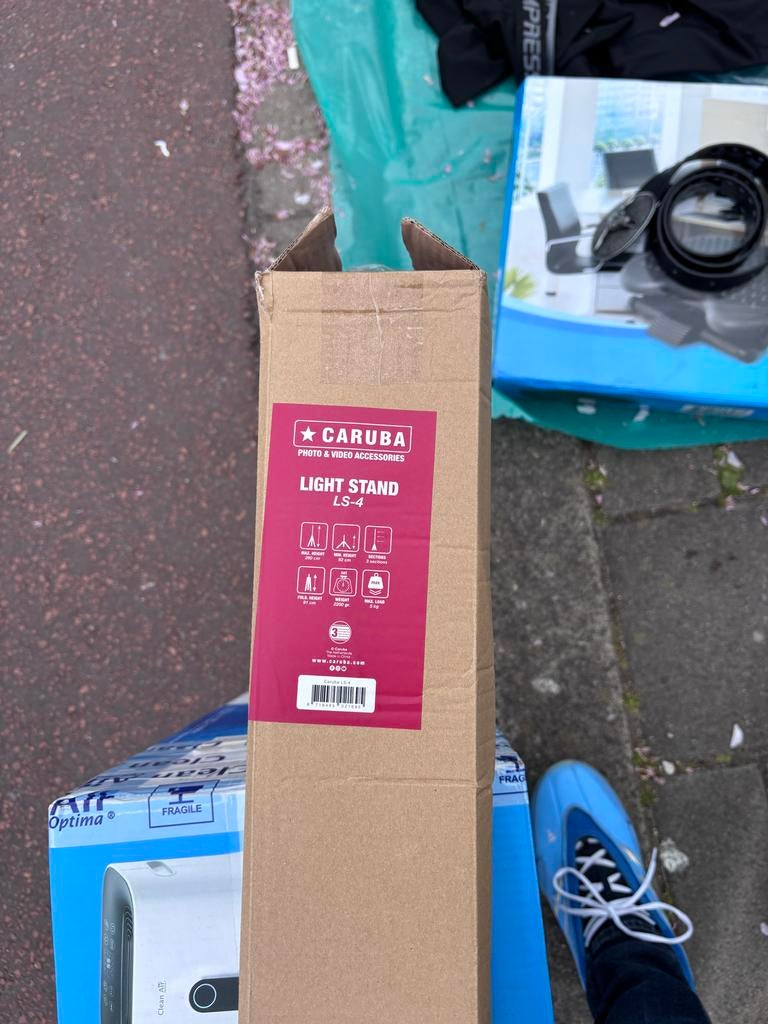 Caruba LS-4 Lichtstatief - Nieuw in Doos, Ophalen of Verzenden, Zo goed als nieuw