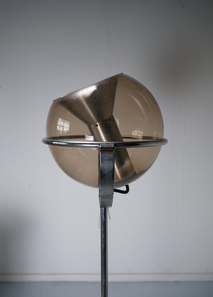 Lamp (Raak, Vloer, Globe, Ligtelijn), Ophalen, E27 (groot), Zo goed als nieuw, Glas
