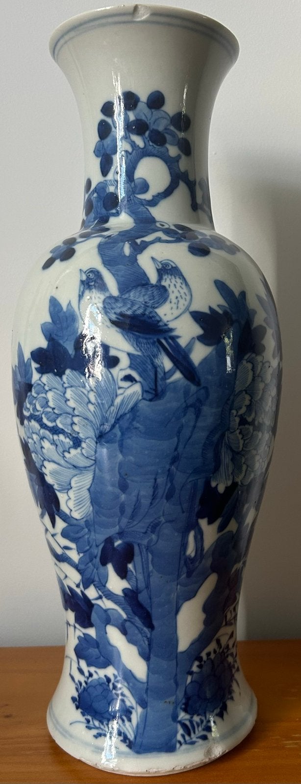 Grote antieke porseleinen Chinese vaas Qing, Verzenden