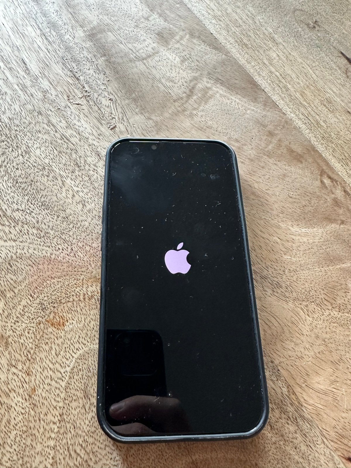 iPhone 13 - Gebruikt, batterij service nodig, krasje scherm, Zwart, IPhone 13, Ophalen of Verzenden, 128 GB